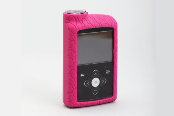 Silikonska zaštitna navlaka za MiniMed™ 640G inzulinsku pumpu roza