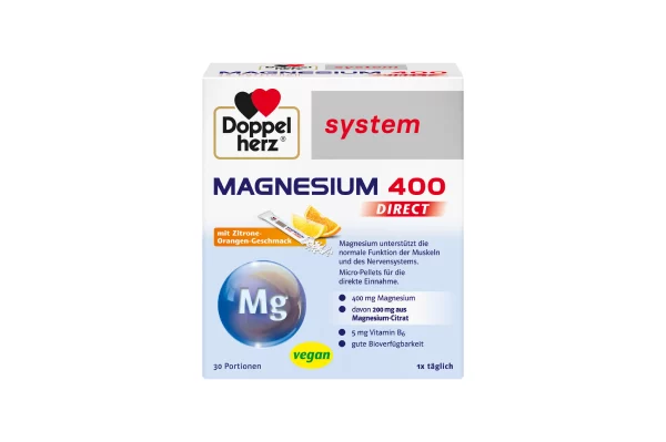 Doppelherz® system Magnezij 400 DIREKT